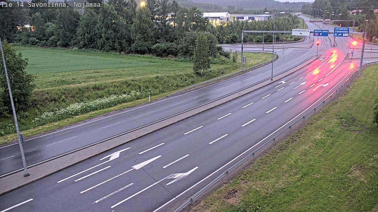 Kelikamerat Kuva Tie 14 Savonlinna, Nojanmaa, Savonlinna, Etelä-Savo