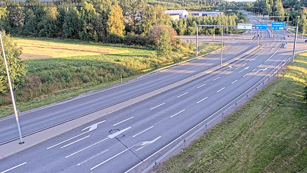 Kelikamerat Kuva Tie 14 Savonlinna, Nojanmaa, Savonlinna, Etelä-Savo