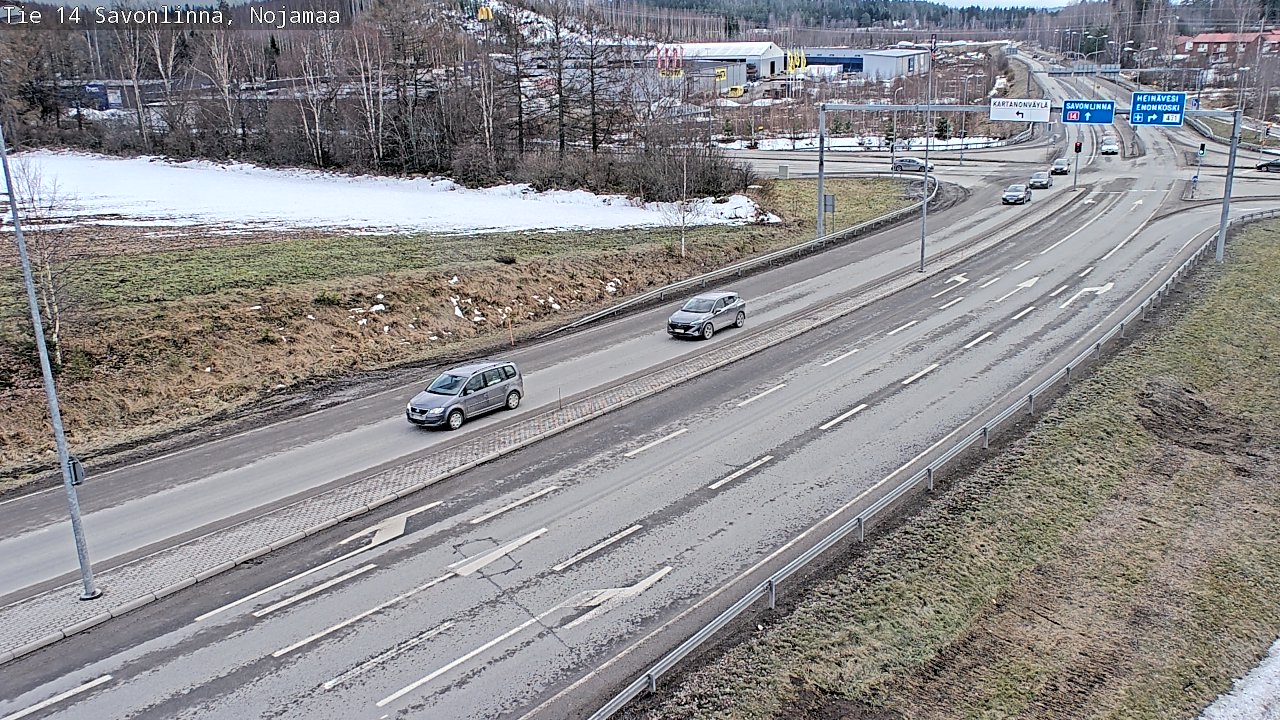 Kelikamerat Kuva Tie 14 Savonlinna, Nojanmaa, Savonlinna, Etelä-Savo