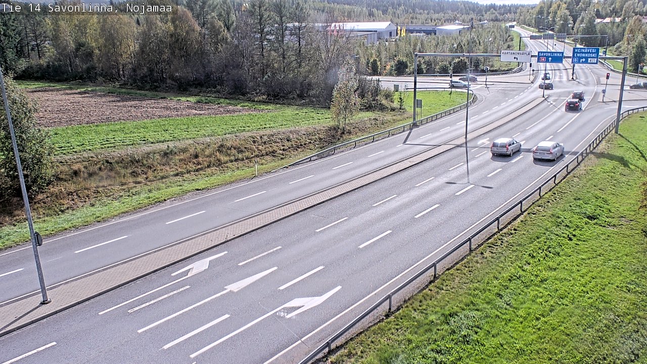 Kelikamerat Kuva Tie 14 Savonlinna, Nojanmaa, Savonlinna, Etelä-Savo