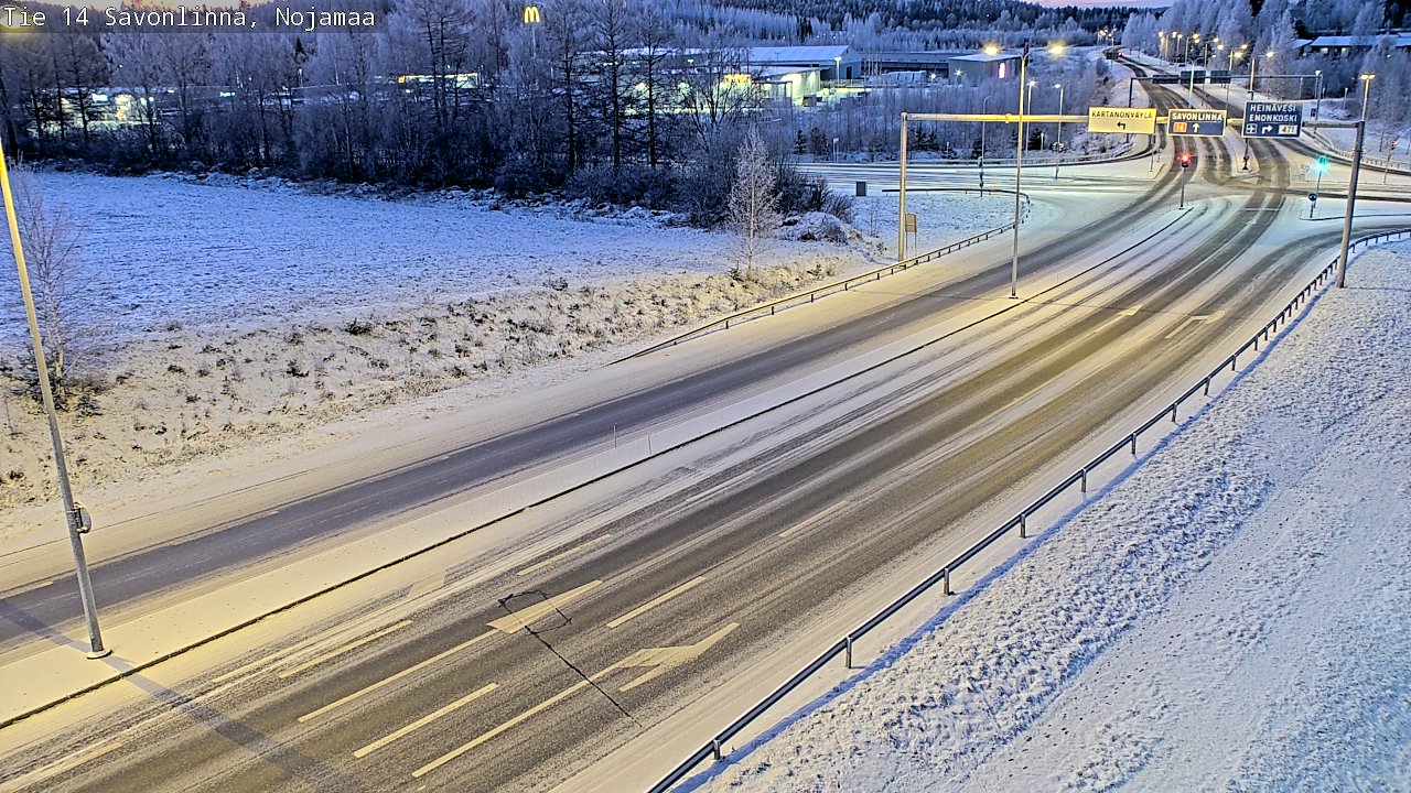 Kelikamerat Kuva Tie 14 Savonlinna, Nojanmaa, Savonlinna, Etelä-Savo