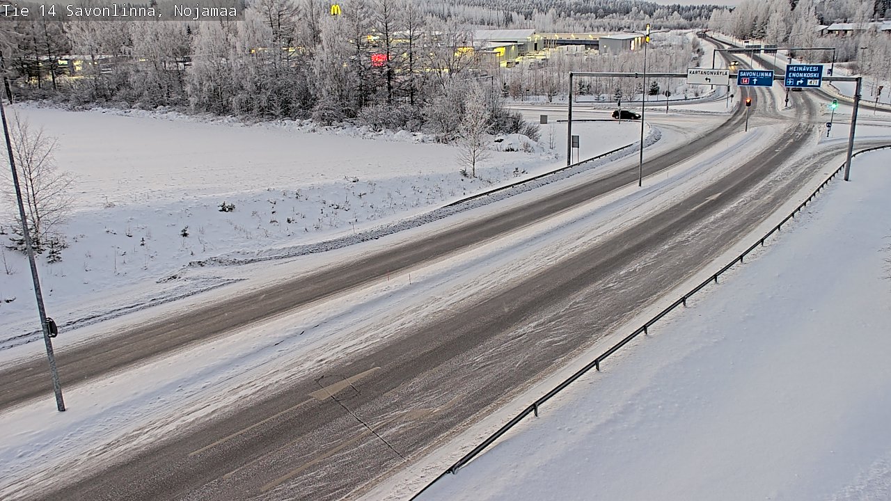 Kelikamerat Kuva Tie 14 Savonlinna, Nojanmaa, Savonlinna, Etelä-Savo