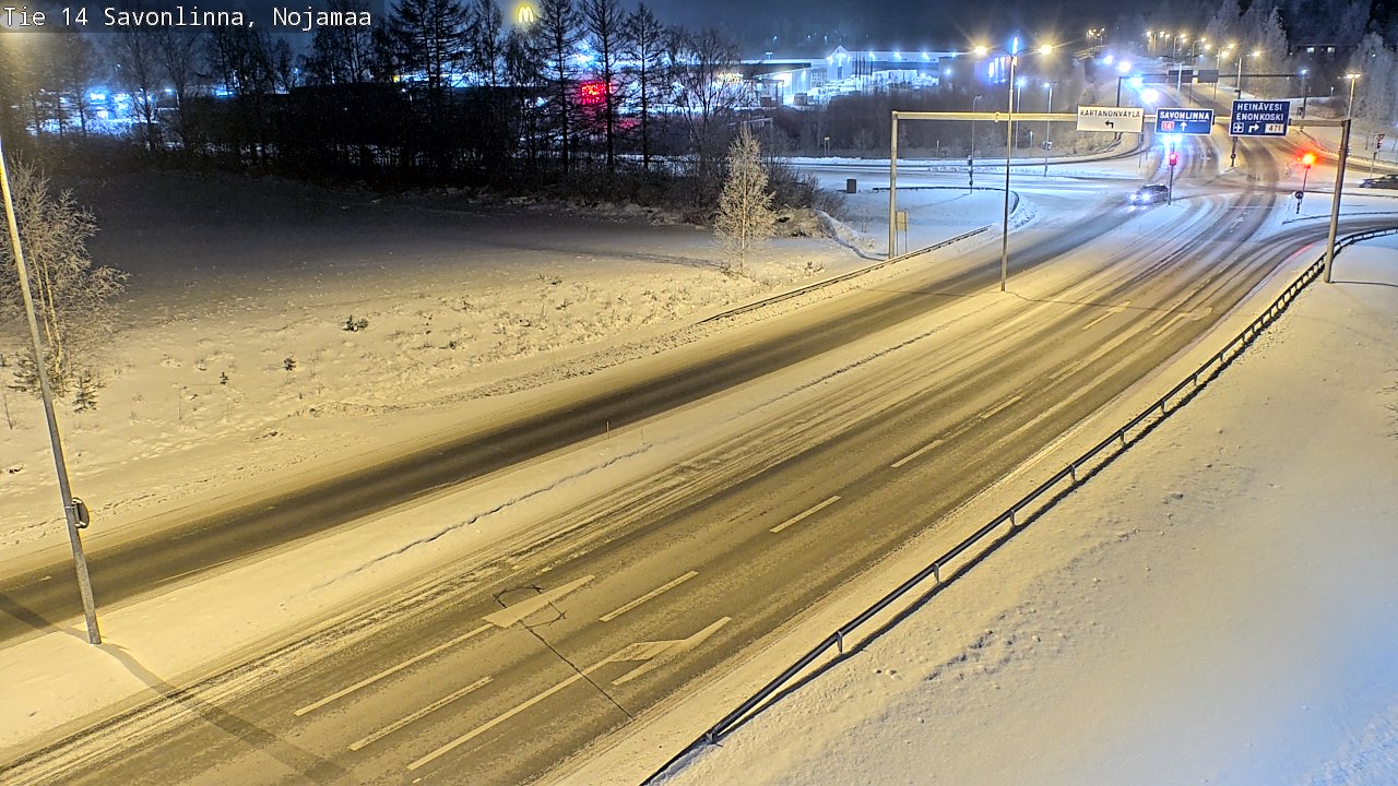 Kelikamerat Kuva Tie 14 Savonlinna, Nojanmaa, Savonlinna, Etelä-Savo