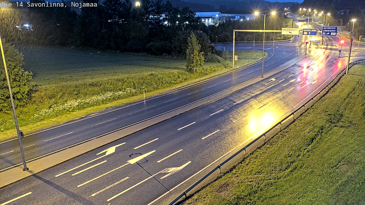 Kelikamerat Kuva Tie 14 Savonlinna, Nojanmaa, Savonlinna, Etelä-Savo