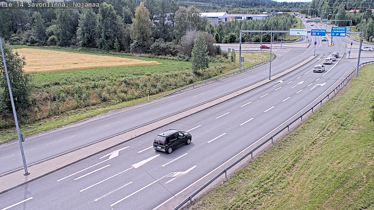 Kelikamerat Kuva Tie 14 Savonlinna, Nojanmaa, Savonlinna, Etelä-Savo