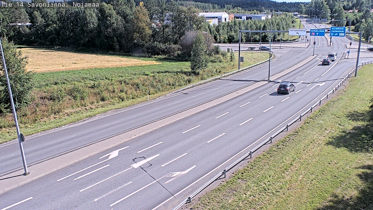 Kelikamerat Kuva Tie 14 Savonlinna, Nojanmaa, Savonlinna, Etelä-Savo