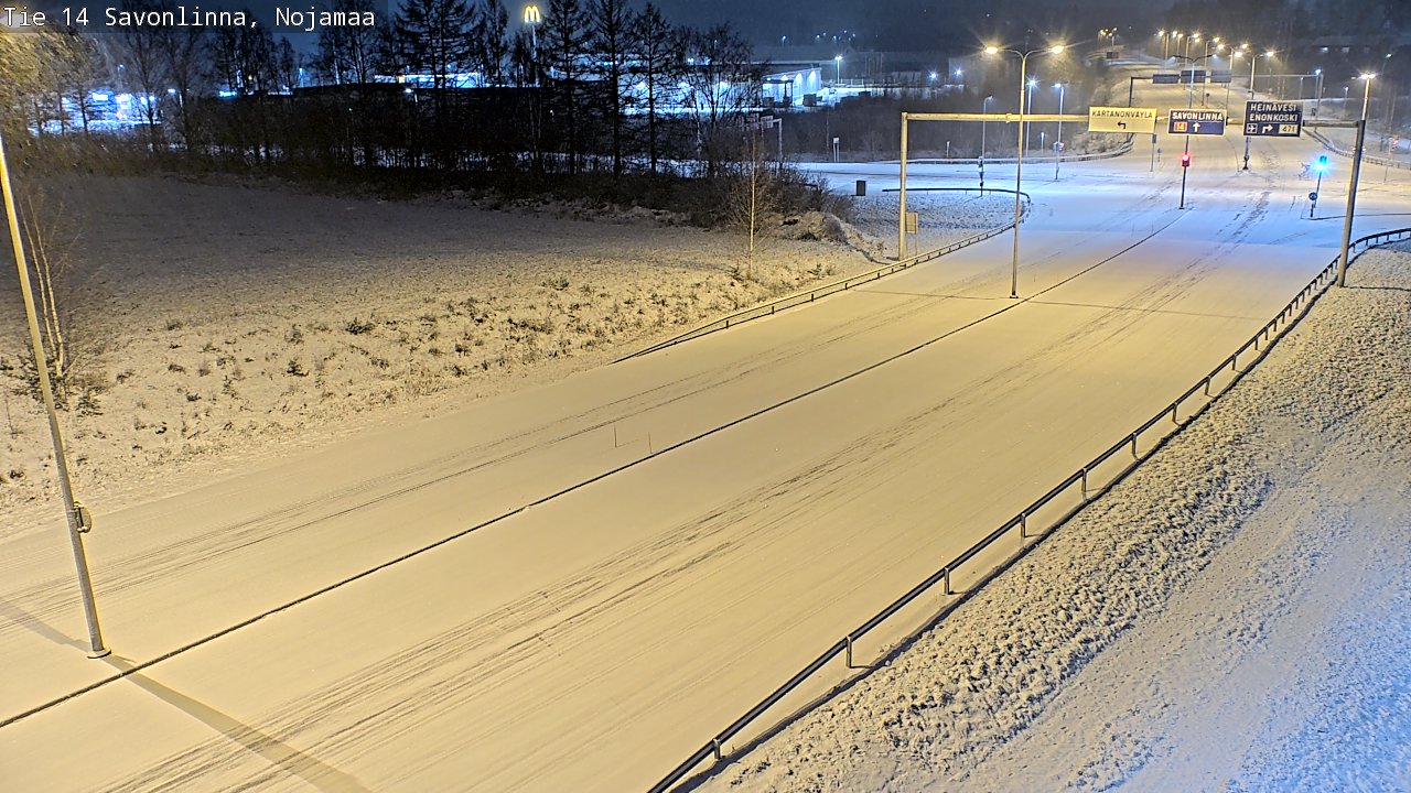 Kelikamerat Kuva Tie 14 Savonlinna, Nojanmaa, Savonlinna, Etelä-Savo