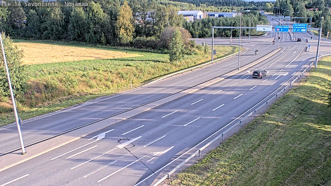 Kelikamerat Kuva Tie 14 Savonlinna, Nojanmaa, Savonlinna, Etelä-Savo