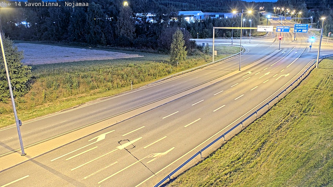Kelikamerat Kuva Tie 14 Savonlinna, Nojanmaa, Savonlinna, Etelä-Savo