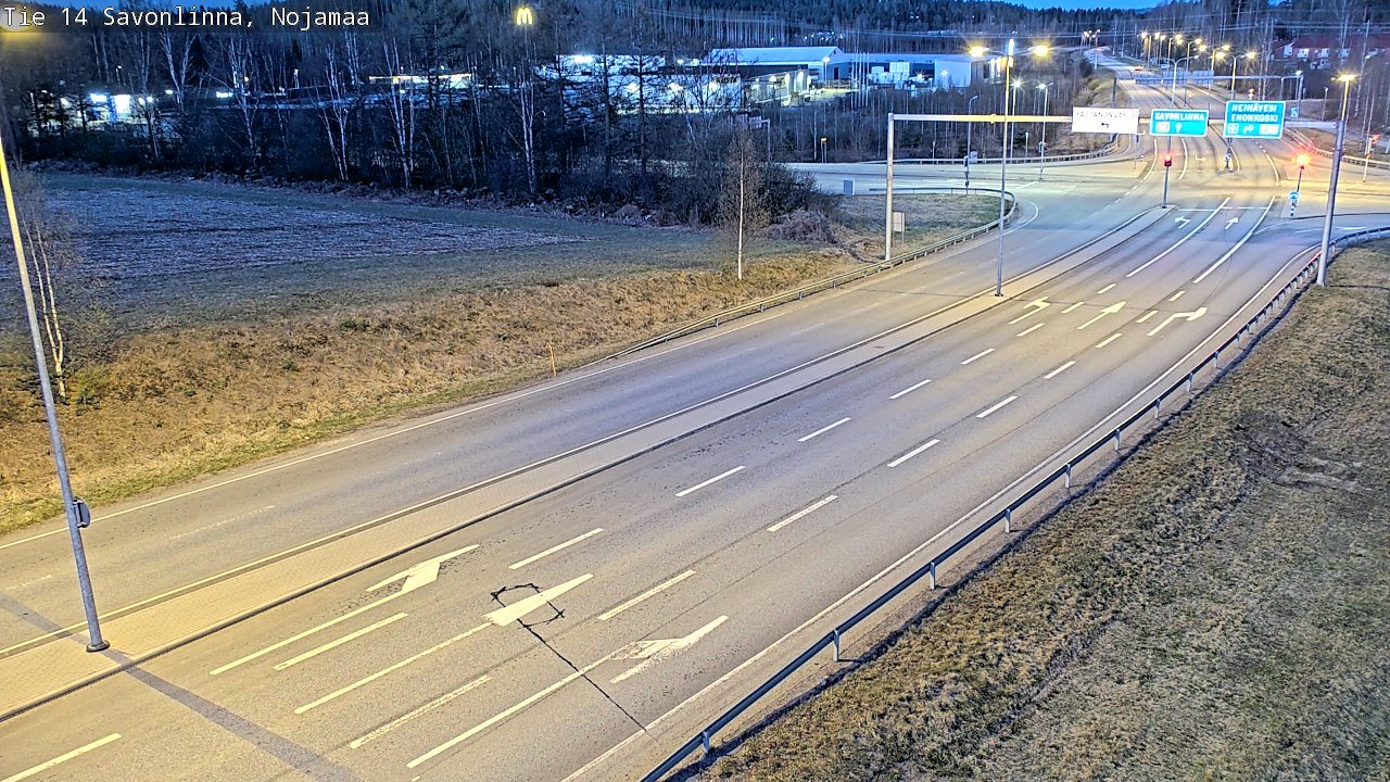Kelikamerat Kuva Tie 14 Savonlinna, Nojanmaa, Savonlinna, Etelä-Savo