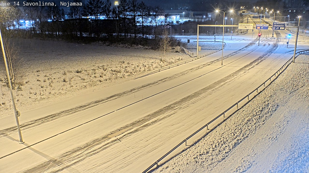 Kelikamerat Kuva Tie 14 Savonlinna, Nojanmaa, Savonlinna, Etelä-Savo