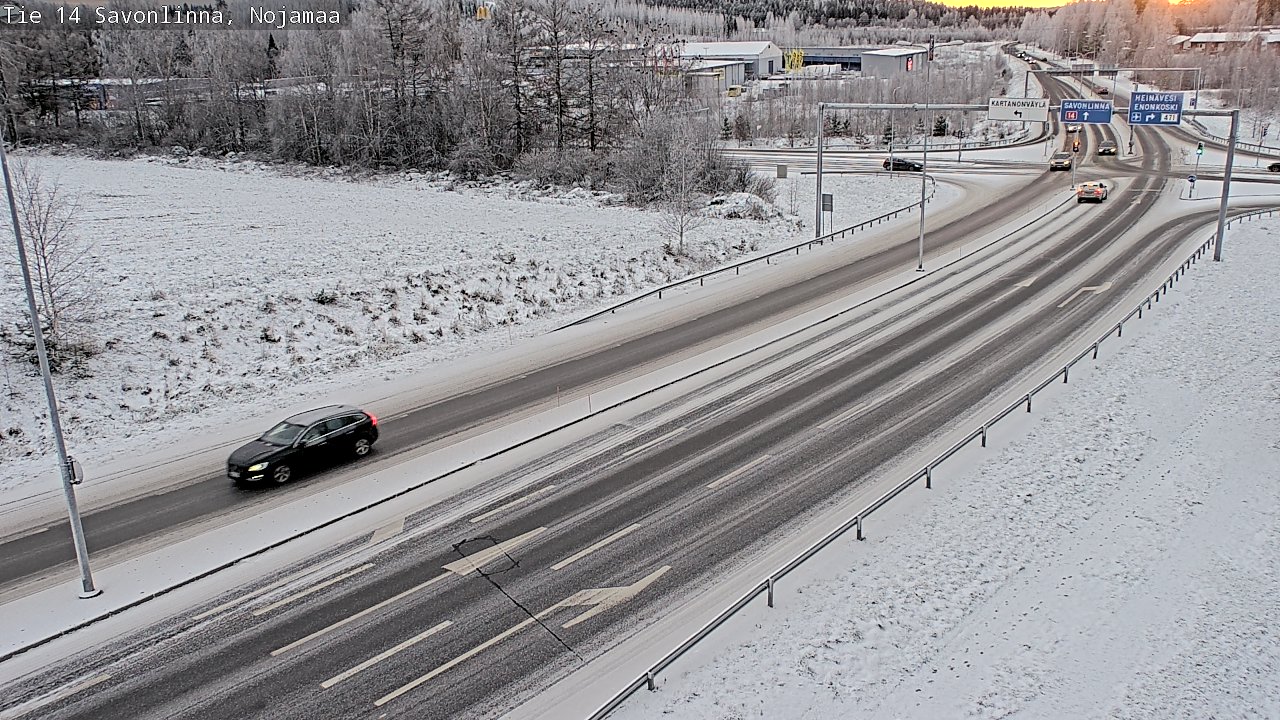 Kelikamerat Kuva Tie 14 Savonlinna, Nojanmaa, Savonlinna, Etelä-Savo