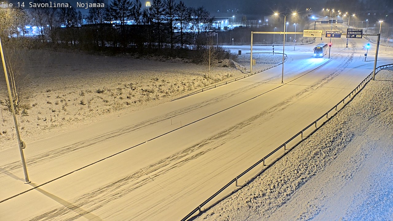 Kelikamerat Kuva Tie 14 Savonlinna, Nojanmaa, Savonlinna, Etelä-Savo