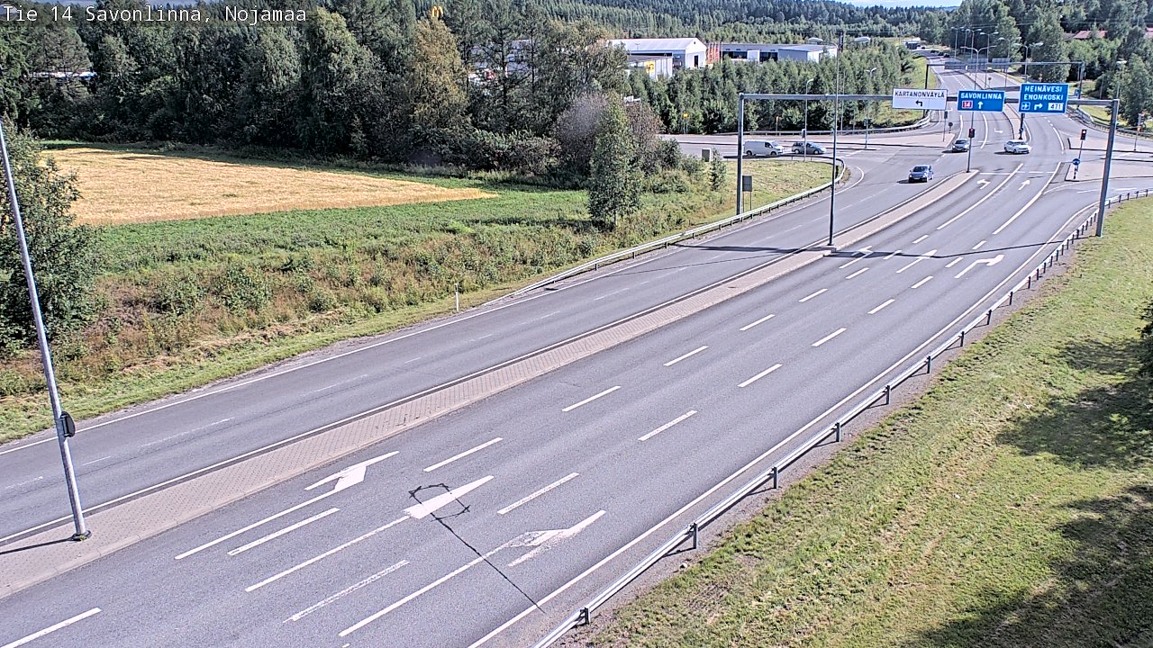 Kelikamerat Kuva Tie 14 Savonlinna, Nojanmaa, Savonlinna, Etelä-Savo