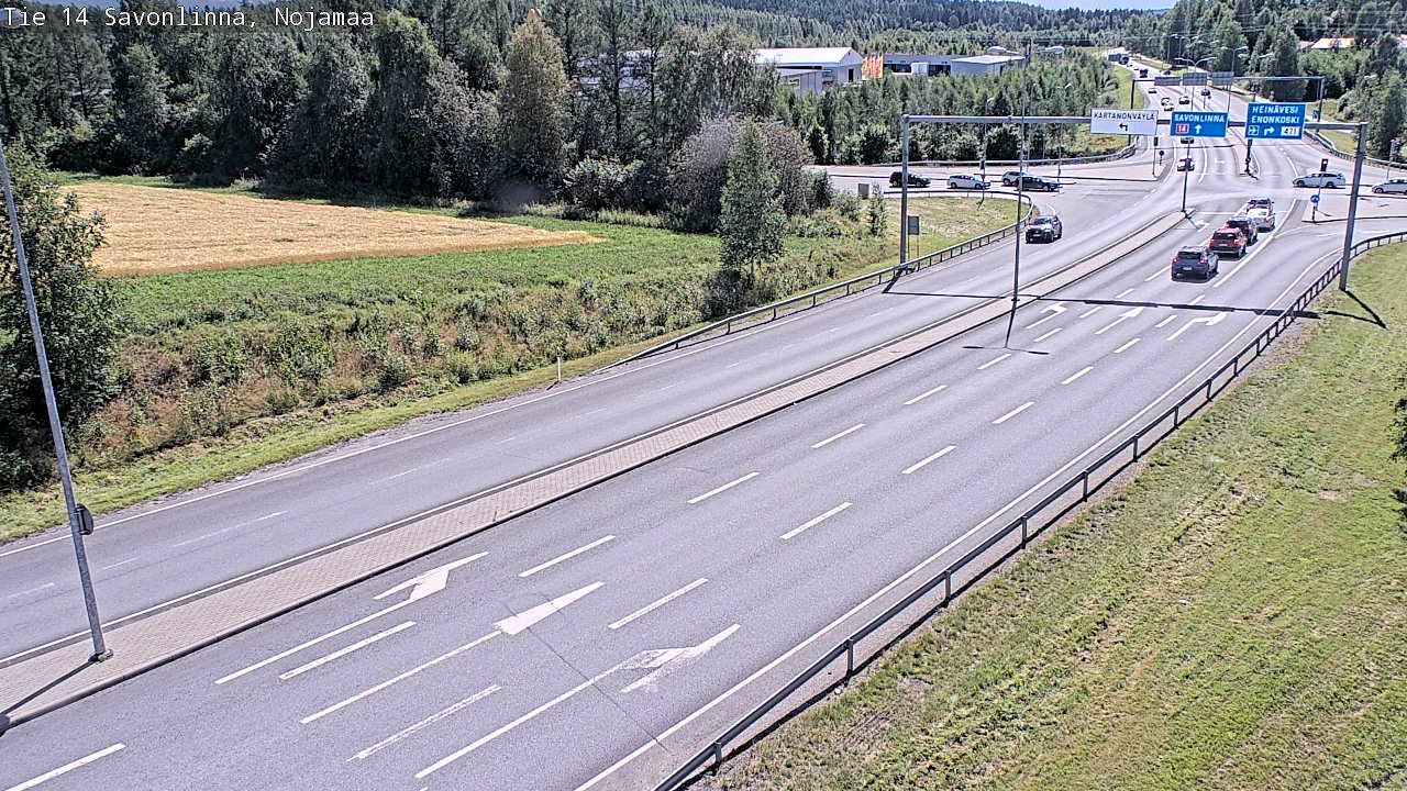 Kelikamerat Kuva Tie 14 Savonlinna, Nojanmaa, Savonlinna, Etelä-Savo