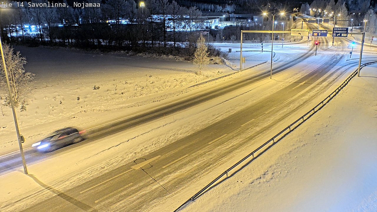 Kelikamerat Kuva Tie 14 Savonlinna, Nojanmaa, Savonlinna, Etelä-Savo