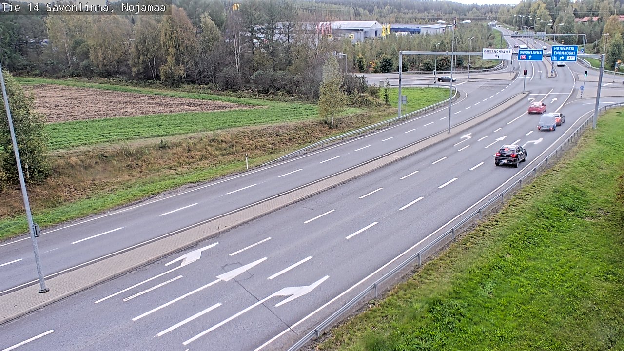 Kelikamerat Kuva Tie 14 Savonlinna, Nojanmaa, Savonlinna, Etelä-Savo