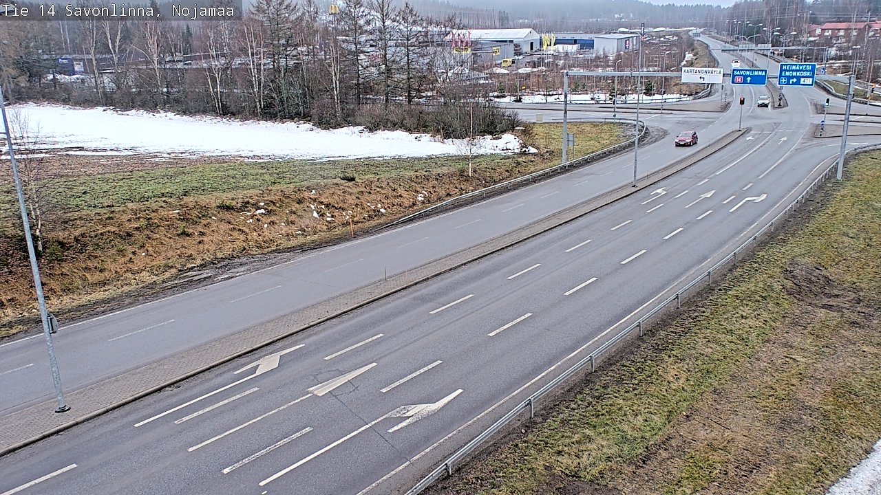 Kelikamerat Kuva Tie 14 Savonlinna, Nojanmaa, Savonlinna, Etelä-Savo