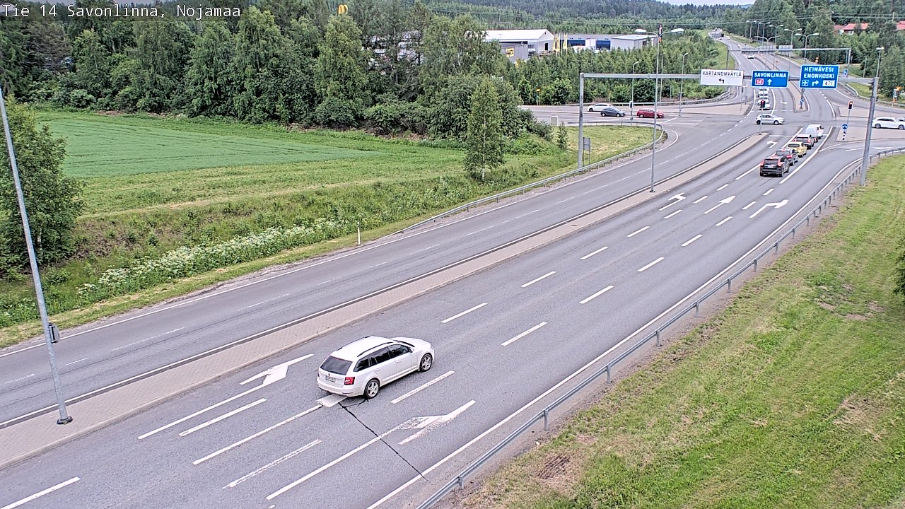 Kelikamerat Kuva Tie 14 Savonlinna, Nojanmaa, Savonlinna, Etelä-Savo