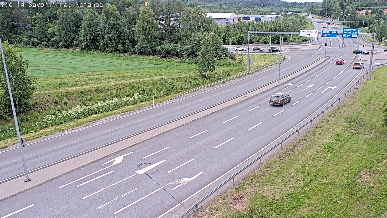 Kelikamerat Kuva Tie 14 Savonlinna, Nojanmaa, Savonlinna, Etelä-Savo