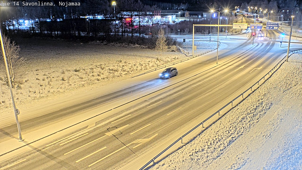 Kelikamerat Kuva Tie 14 Savonlinna, Nojanmaa, Savonlinna, Etelä-Savo