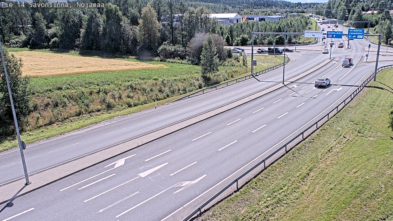 Kelikamerat Kuva Tie 14 Savonlinna, Nojanmaa, Savonlinna, Etelä-Savo