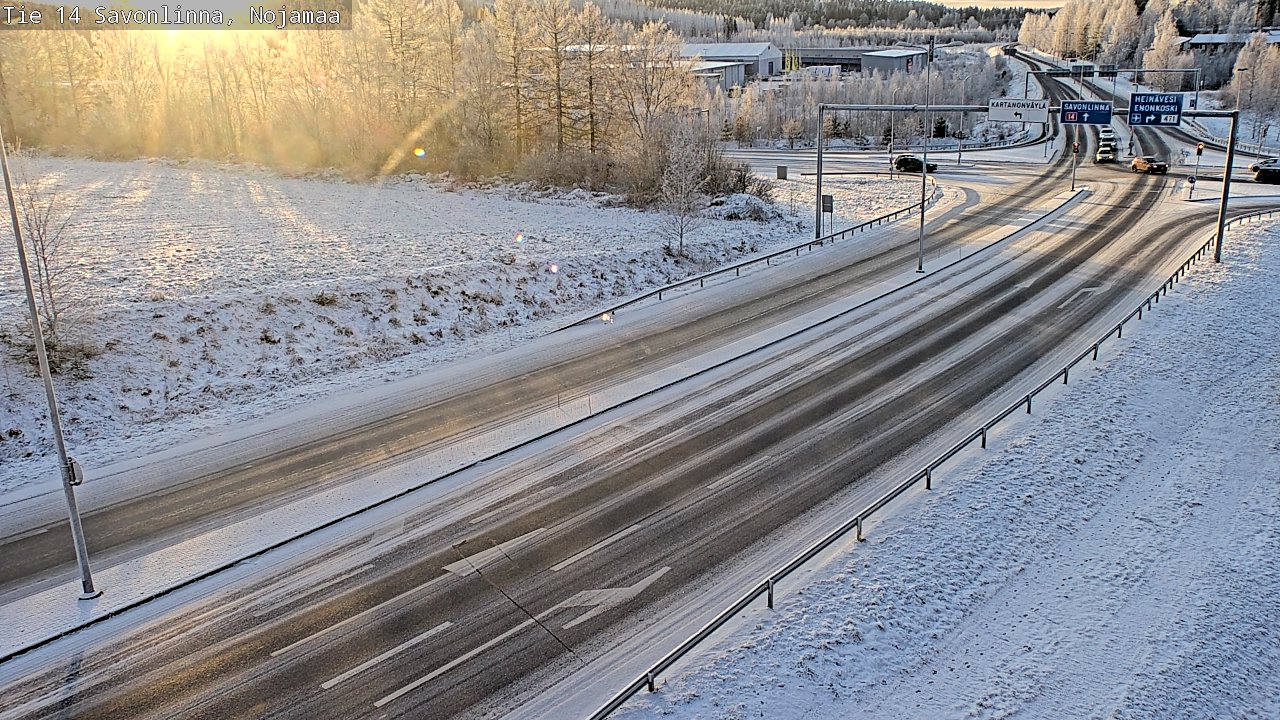 Kelikamerat Kuva Tie 14 Savonlinna, Nojanmaa, Savonlinna, Etelä-Savo