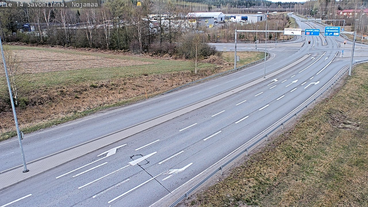 Kelikamerat Kuva Tie 14 Savonlinna, Nojanmaa, Savonlinna, Etelä-Savo