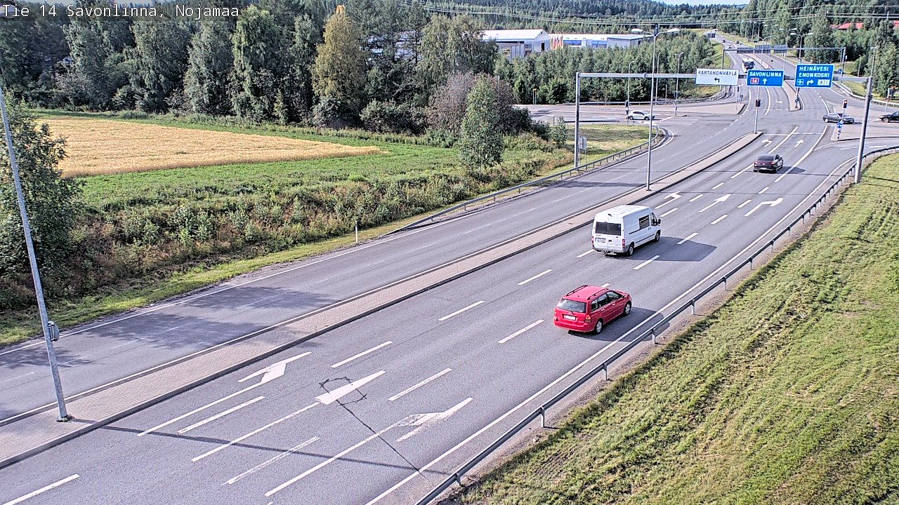 Kelikamerat Kuva Tie 14 Savonlinna, Nojanmaa, Savonlinna, Etelä-Savo