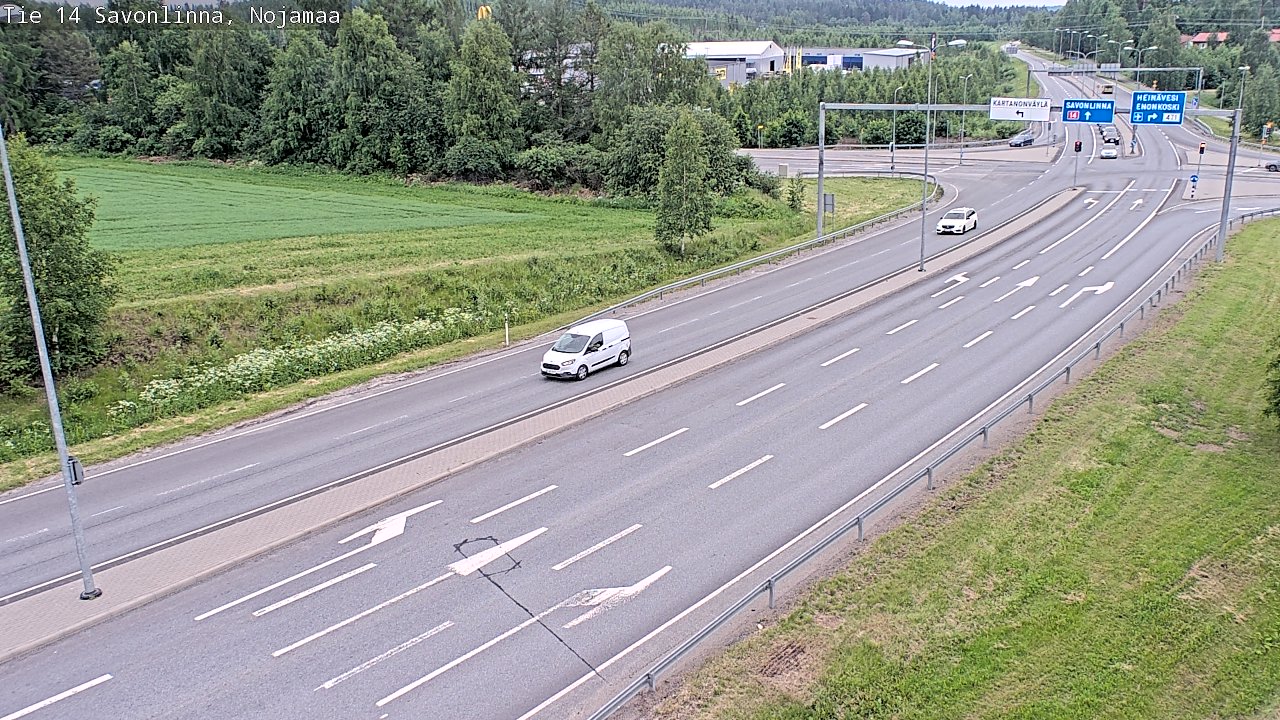 Kelikamerat Kuva Tie 14 Savonlinna, Nojanmaa, Savonlinna, Etelä-Savo