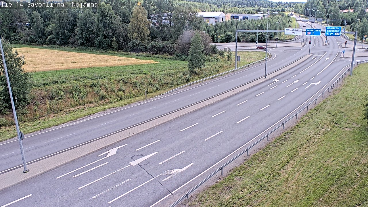 Kelikamerat Kuva Tie 14 Savonlinna, Nojanmaa, Savonlinna, Etelä-Savo