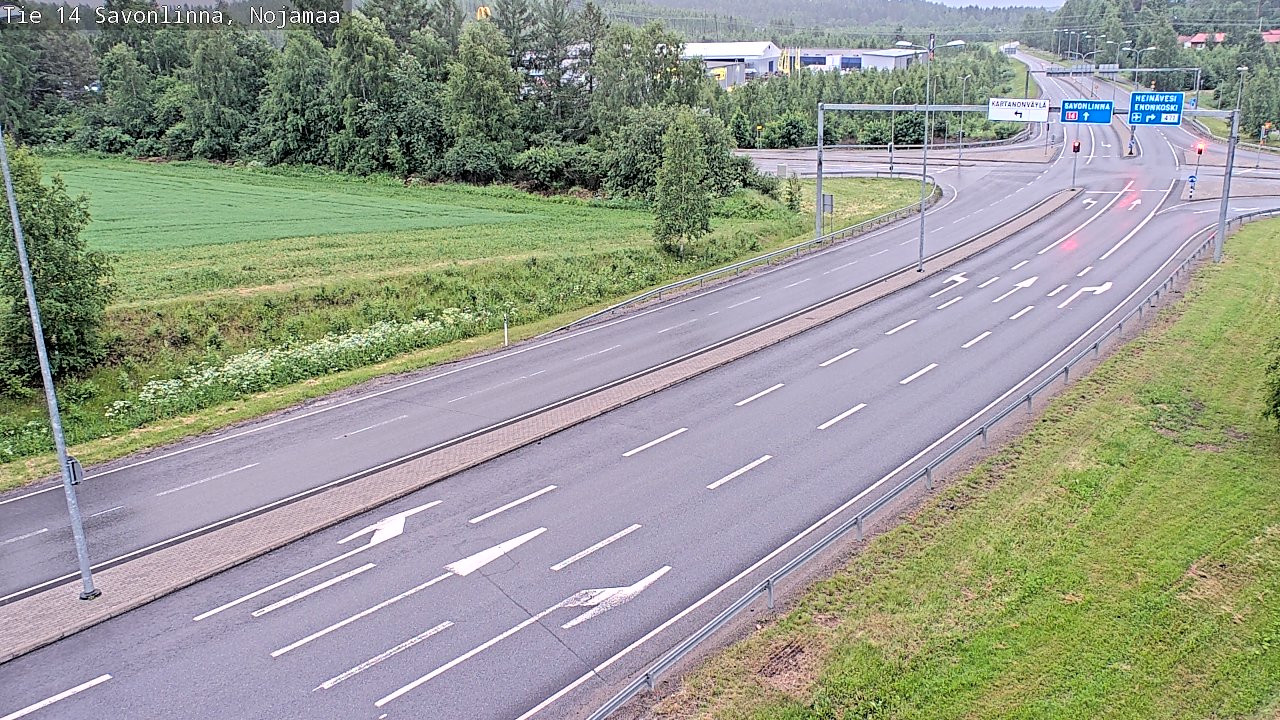 Kelikamerat Kuva Tie 14 Savonlinna, Nojanmaa, Savonlinna, Etelä-Savo