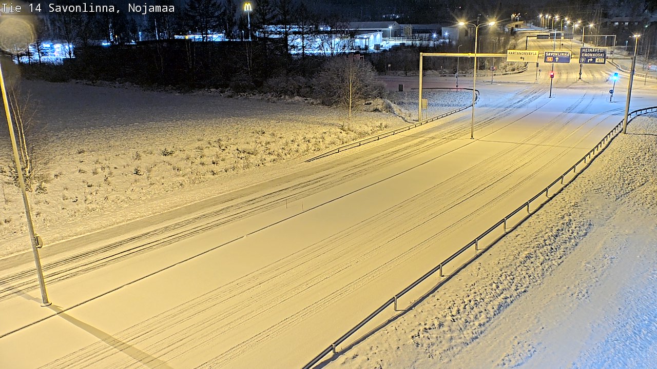 Kelikamerat Kuva Tie 14 Savonlinna, Nojanmaa, Savonlinna, Etelä-Savo