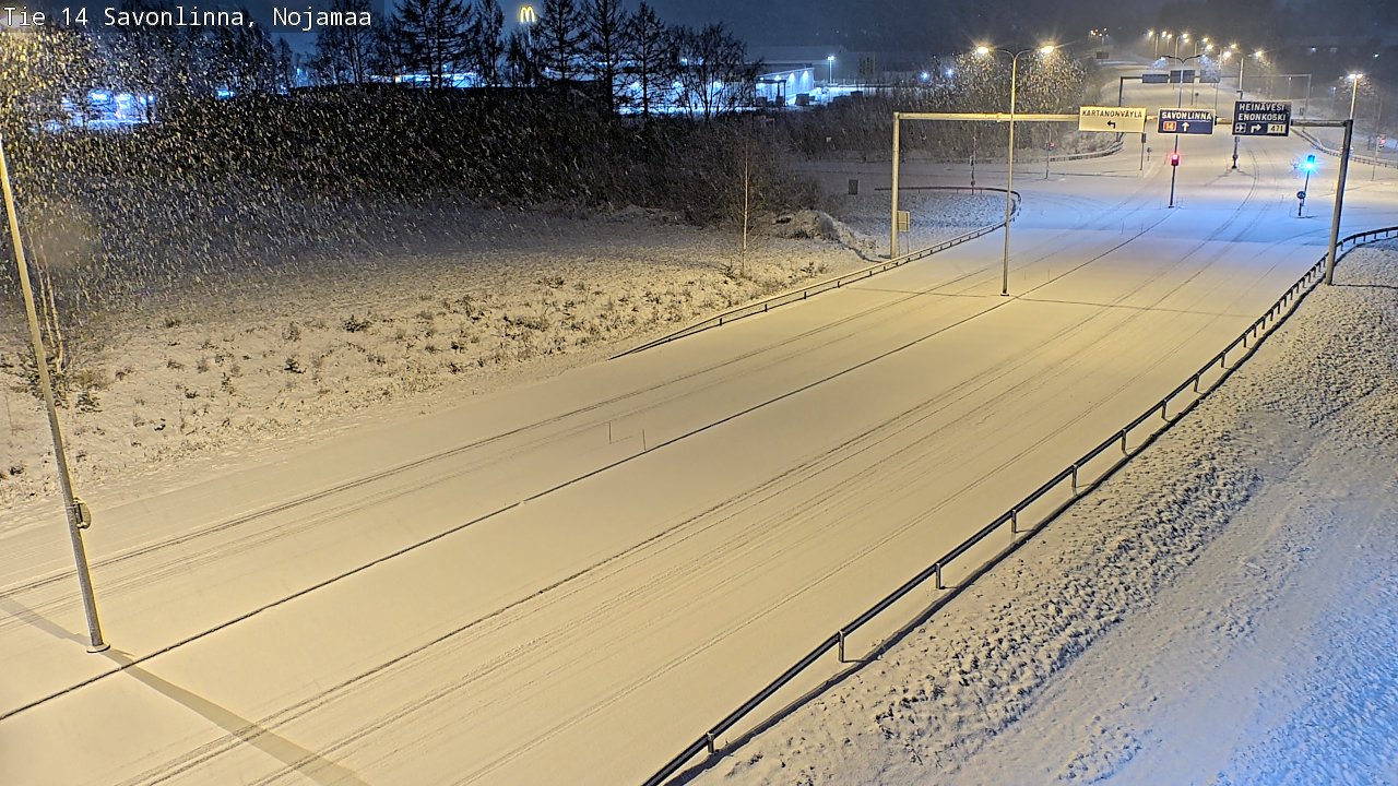 Kelikamerat Kuva Tie 14 Savonlinna, Nojanmaa, Savonlinna, Etelä-Savo