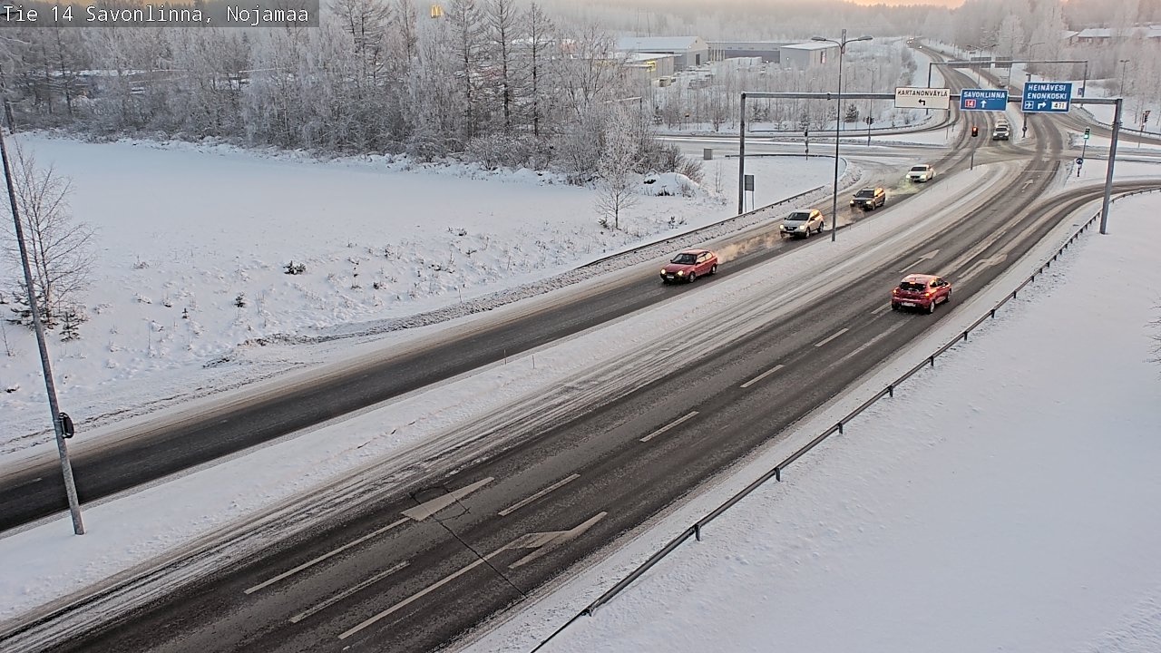 Kelikamerat Kuva Tie 14 Savonlinna, Nojanmaa, Savonlinna, Etelä-Savo