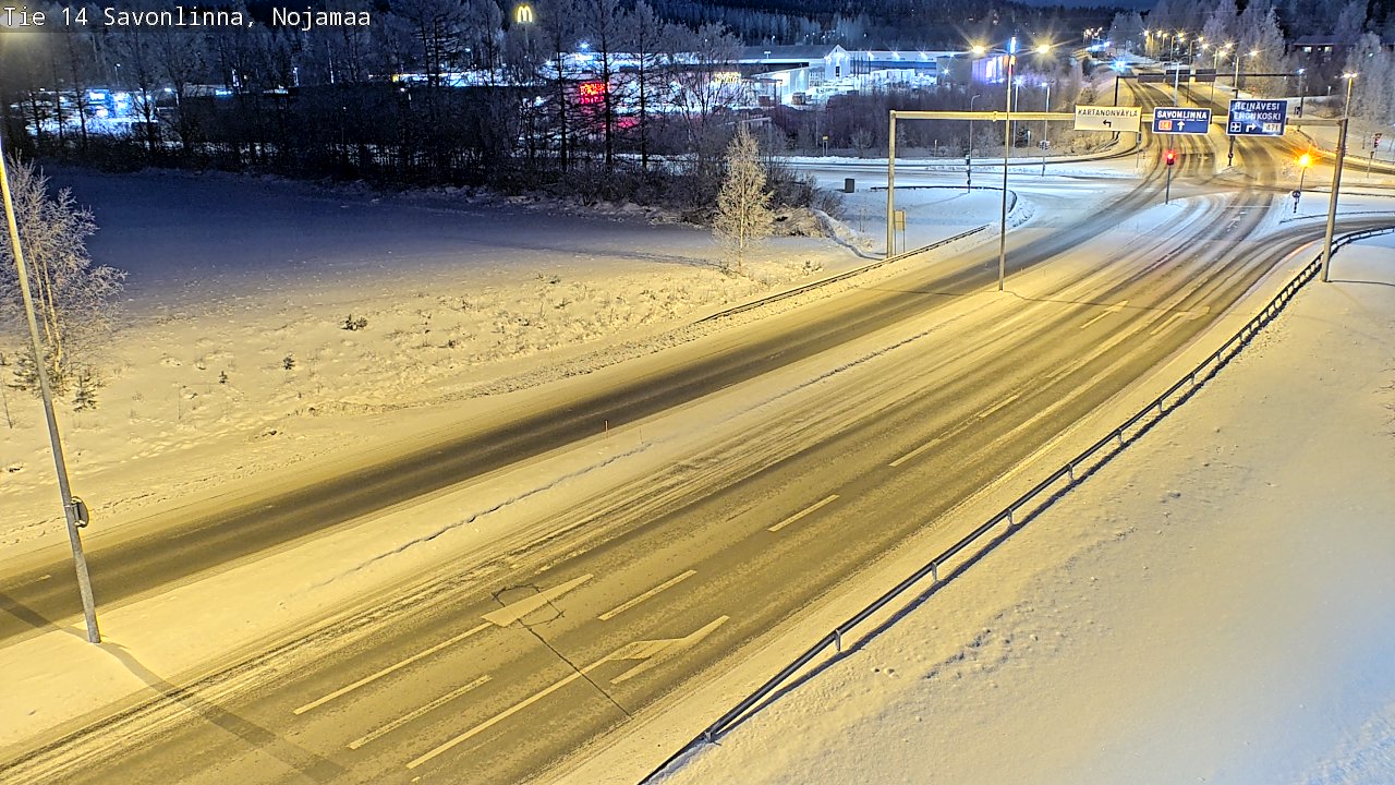 Kelikamerat Kuva Tie 14 Savonlinna, Nojanmaa, Savonlinna, Etelä-Savo