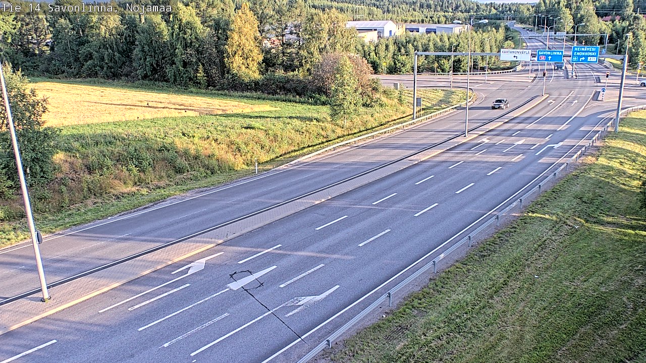 Kelikamerat Kuva Tie 14 Savonlinna, Nojanmaa, Savonlinna, Etelä-Savo