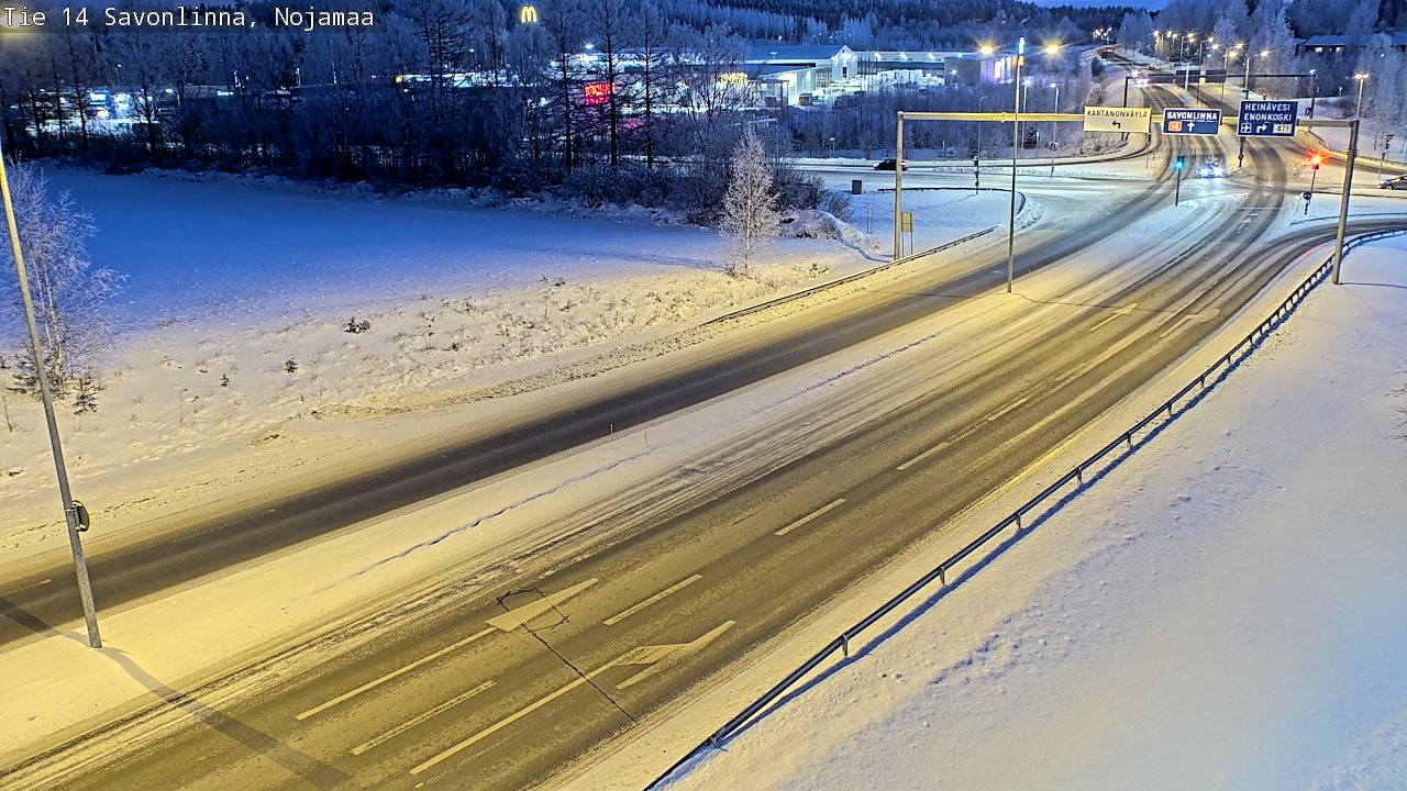 Kelikamerat Kuva Tie 14 Savonlinna, Nojanmaa, Savonlinna, Etelä-Savo