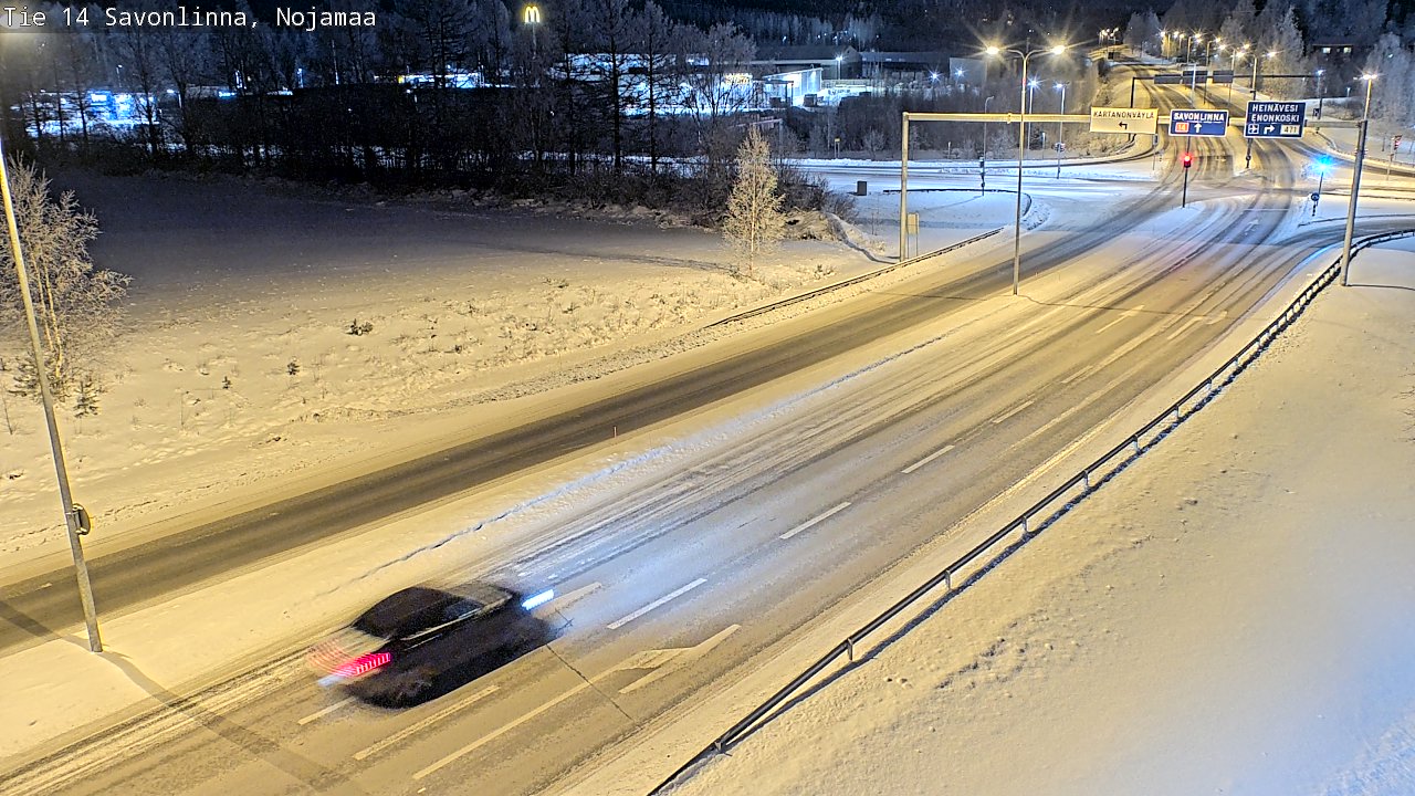 Kelikamerat Kuva Tie 14 Savonlinna, Nojanmaa, Savonlinna, Etelä-Savo