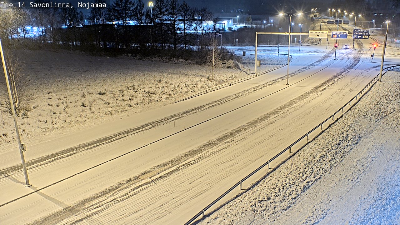 Kelikamerat Kuva Tie 14 Savonlinna, Nojanmaa, Savonlinna, Etelä-Savo