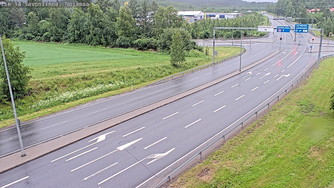 Kelikamerat Kuva Tie 14 Savonlinna, Nojanmaa, Savonlinna, Etelä-Savo