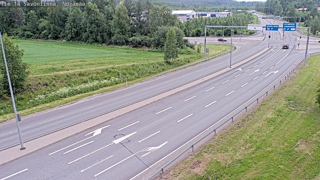 Kelikamerat Kuva Tie 14 Savonlinna, Nojanmaa, Savonlinna, Etelä-Savo