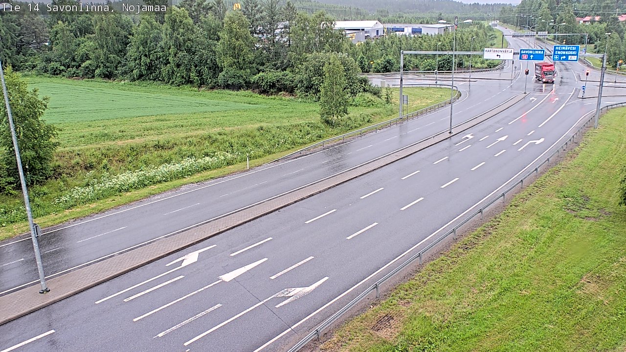Kelikamerat Kuva Tie 14 Savonlinna, Nojanmaa, Savonlinna, Etelä-Savo