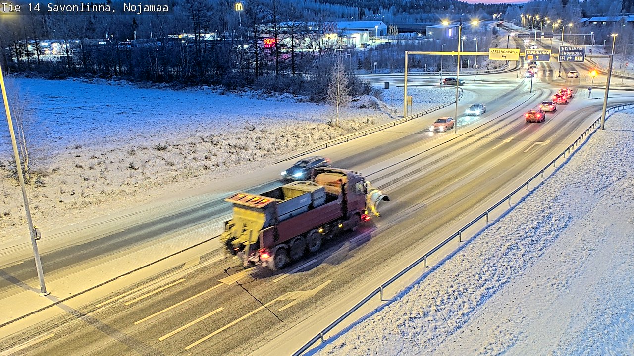 Kelikamerat Kuva Tie 14 Savonlinna, Nojanmaa, Savonlinna, Etelä-Savo