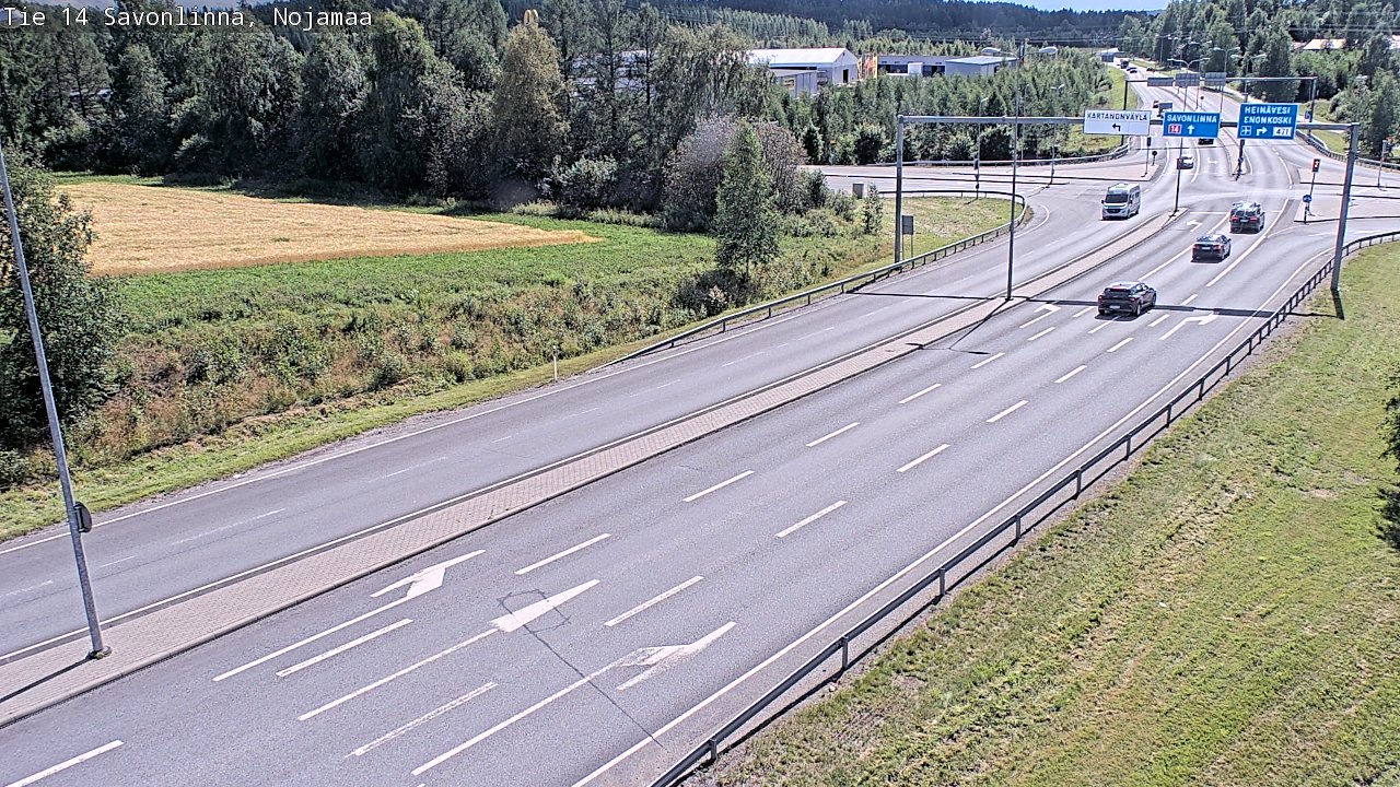 Kelikamerat Kuva Tie 14 Savonlinna, Nojanmaa, Savonlinna, Etelä-Savo