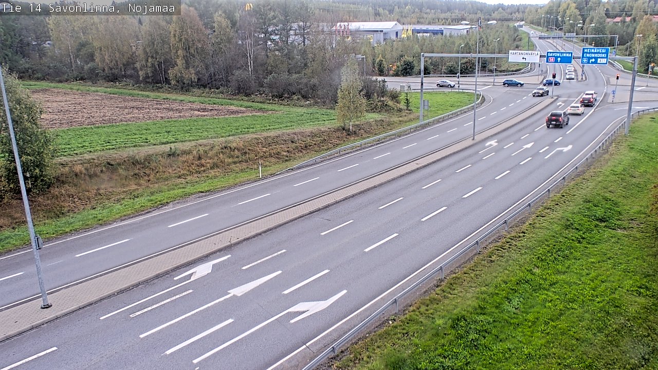Kelikamerat Kuva Tie 14 Savonlinna, Nojanmaa, Savonlinna, Etelä-Savo