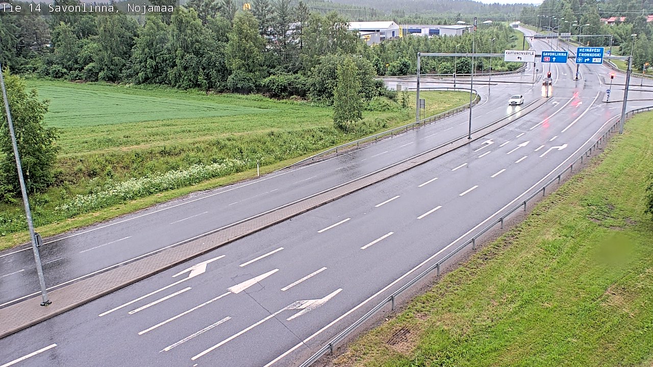 Kelikamerat Kuva Tie 14 Savonlinna, Nojanmaa, Savonlinna, Etelä-Savo
