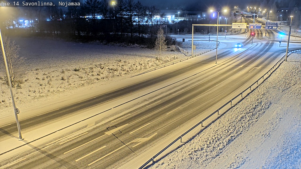 Kelikamerat Kuva Tie 14 Savonlinna, Nojanmaa, Savonlinna, Etelä-Savo