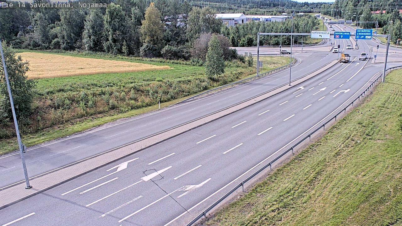 Kelikamerat Kuva Tie 14 Savonlinna, Nojanmaa, Savonlinna, Etelä-Savo
