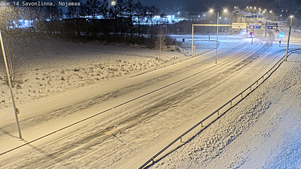 Kelikamerat Kuva Tie 14 Savonlinna, Nojanmaa, Savonlinna, Etelä-Savo